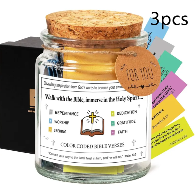 Faith & Joy Verse Jar - Nara's Shop