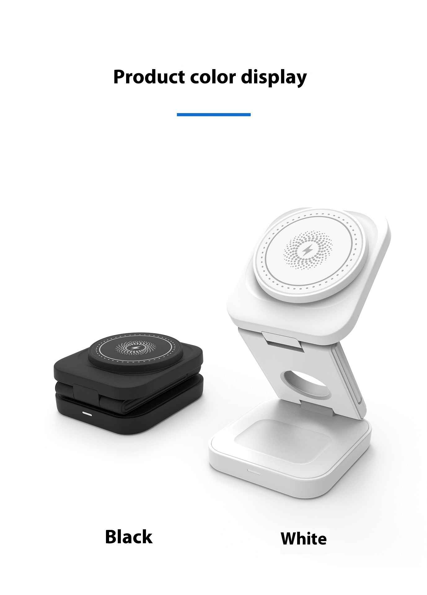 3 IN 1 FOLDABLE WIRELESS CHARGER - Nara's Shop