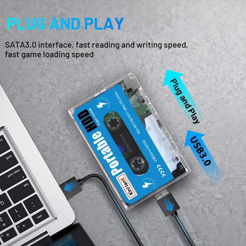 500GB Batocera Internal 55000 Plug-and-play External Mechanical Mobile Game Hard Disk - Nara's Shop