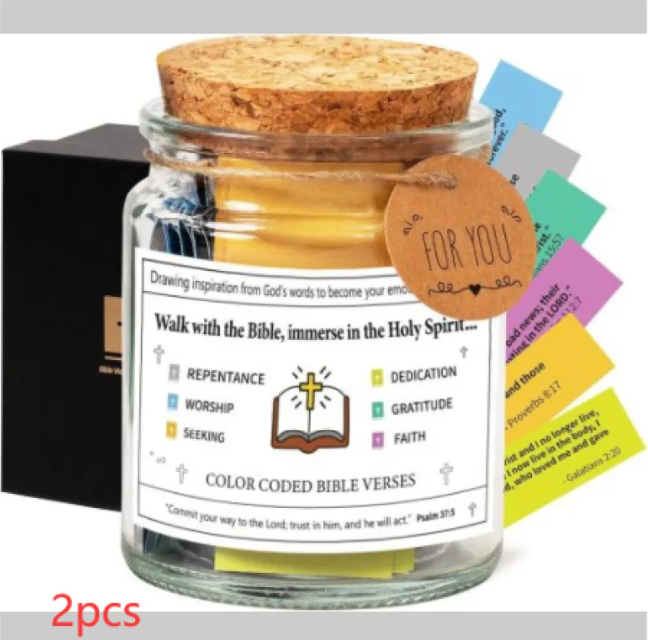Faith & Joy Verse Jar - Nara's Shop