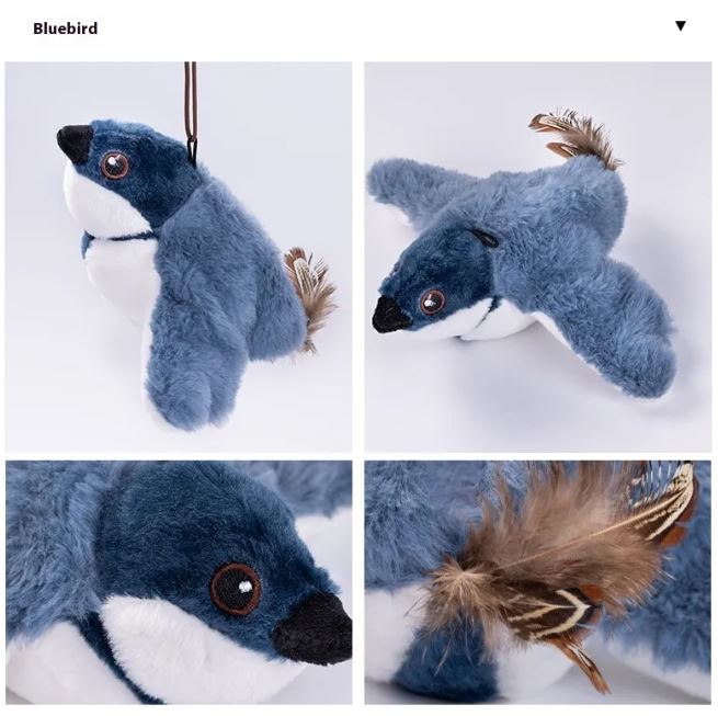 Flapping Bird Cat  Toy - Nara's Shop