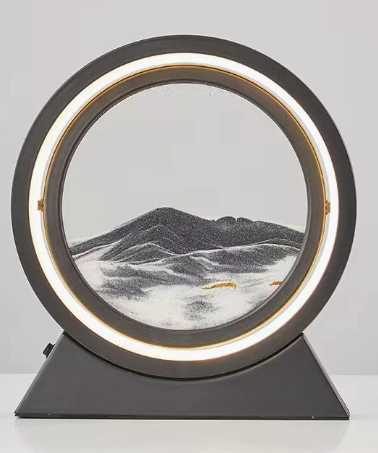 Moving Sand Art Landscape Table Lamp - Nara's Shop