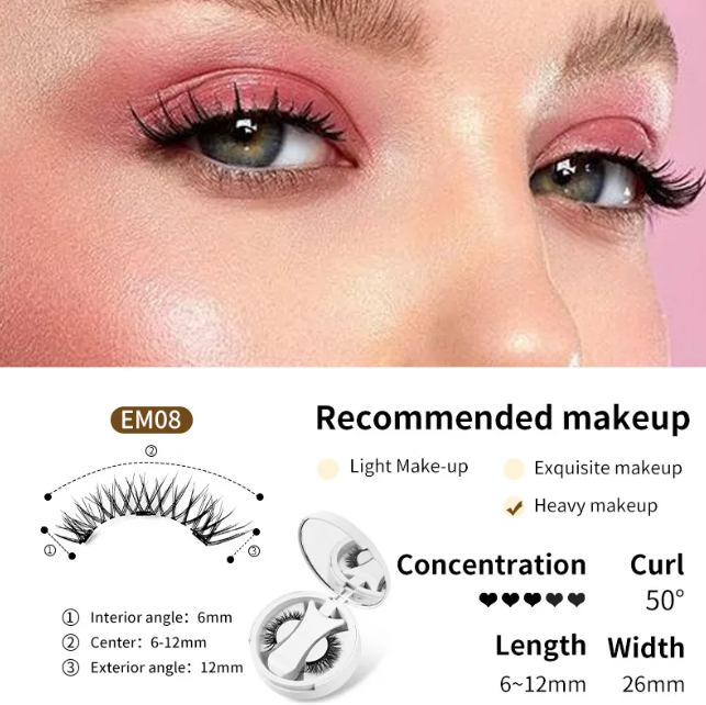 Magnetic Eyelashes Set - Nara's Shop