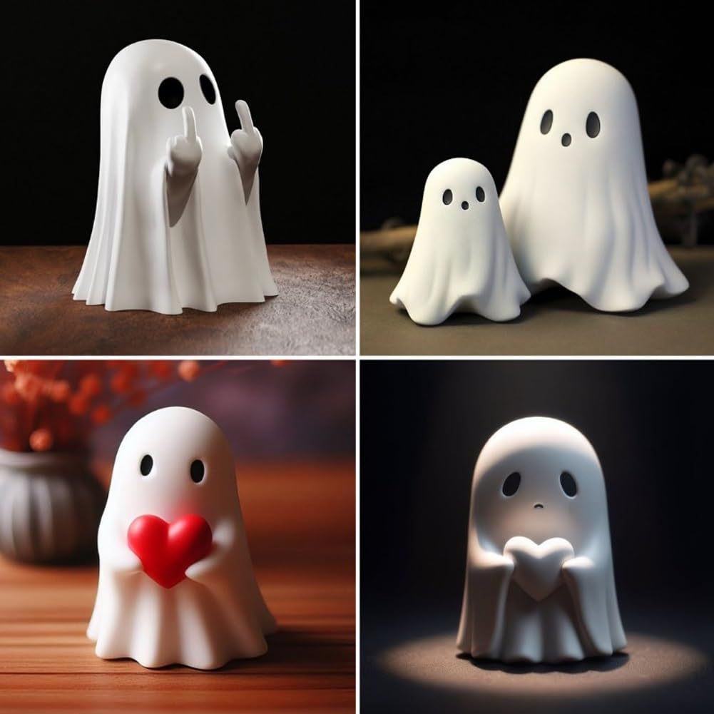 Halloween Ghost Ornament - Nara's Shop