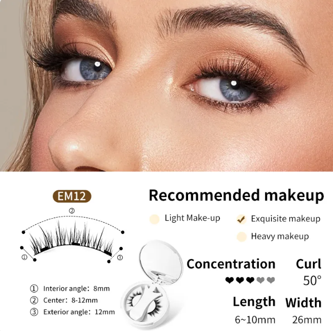 Magnetic Eyelashes Set - Nara's Shop