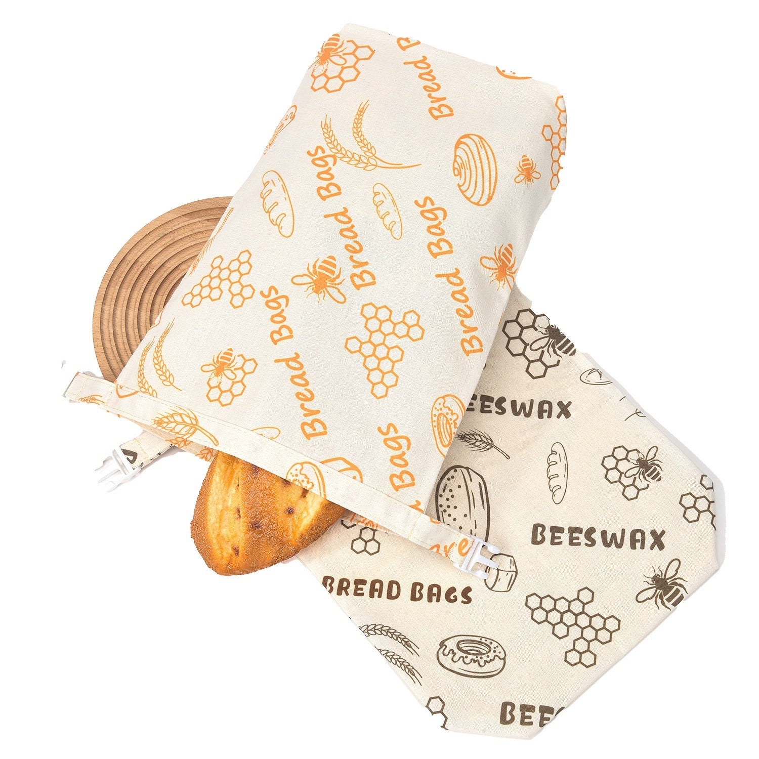 Cotton Linen Bread Bag - Nara's Shop