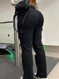 High Waist Cargo Pants Stylish - Nara's Shop