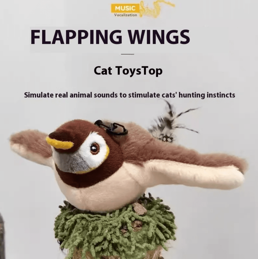 Plush Bird Pet Toy - Nara's Shop
