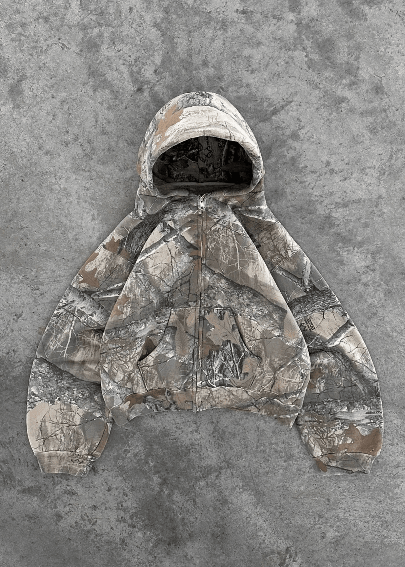 Urban Camo Retro Hoodie - Nara's Shop